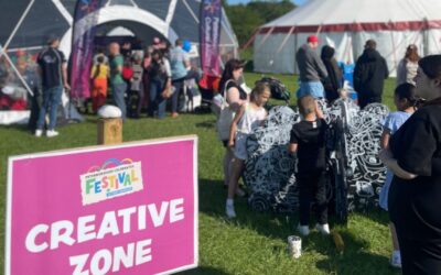 The Creative Dome at Peterborough Celebrates Festival!